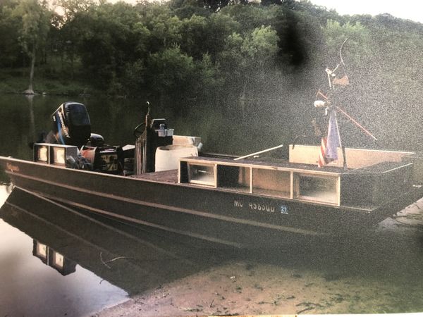 2017 weldbilt flatbottom boat