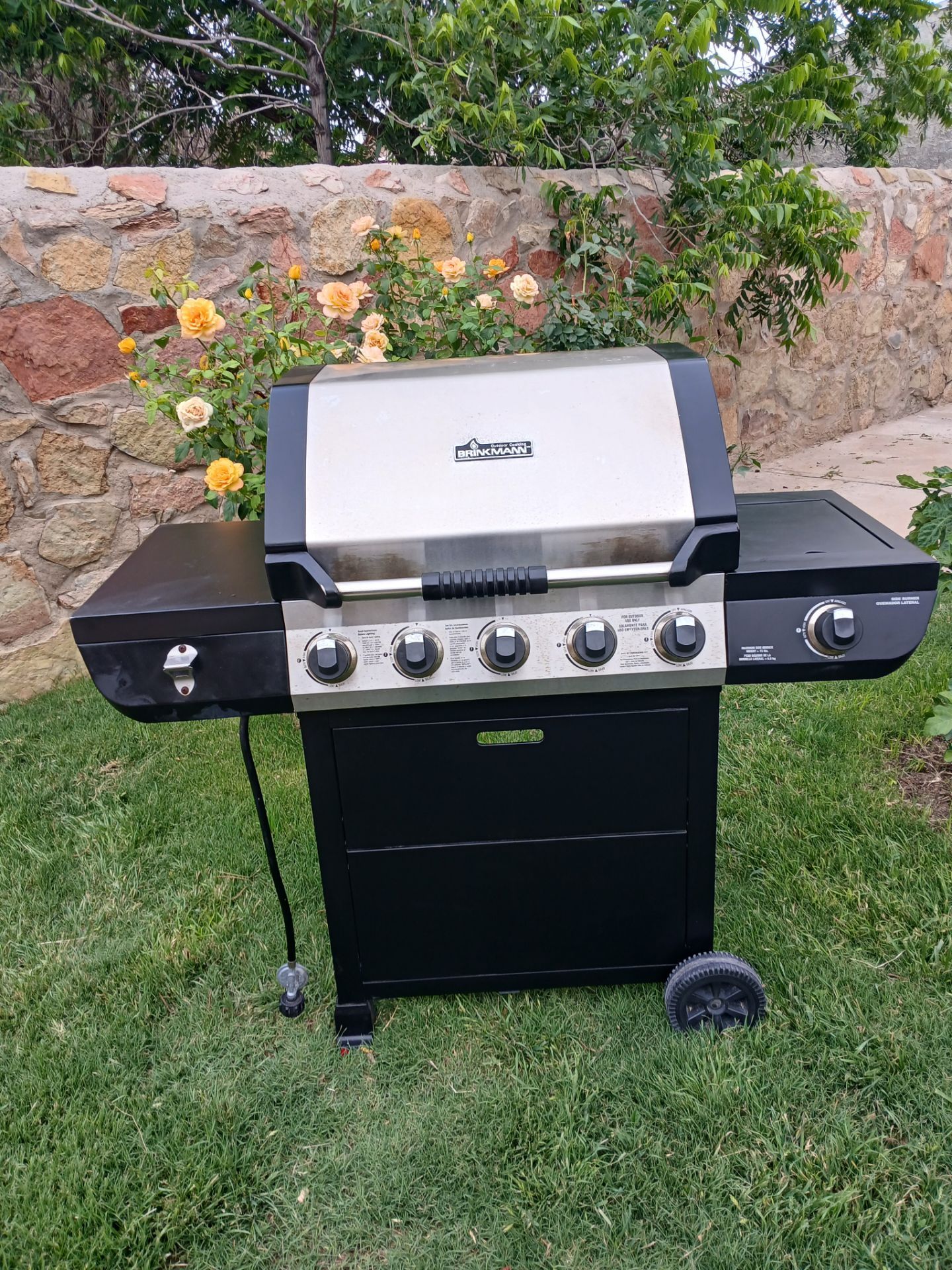 Brinkmann outdoor cooking grill