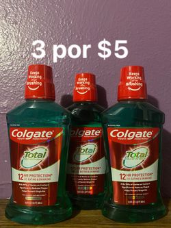 Colgate 3 For $5