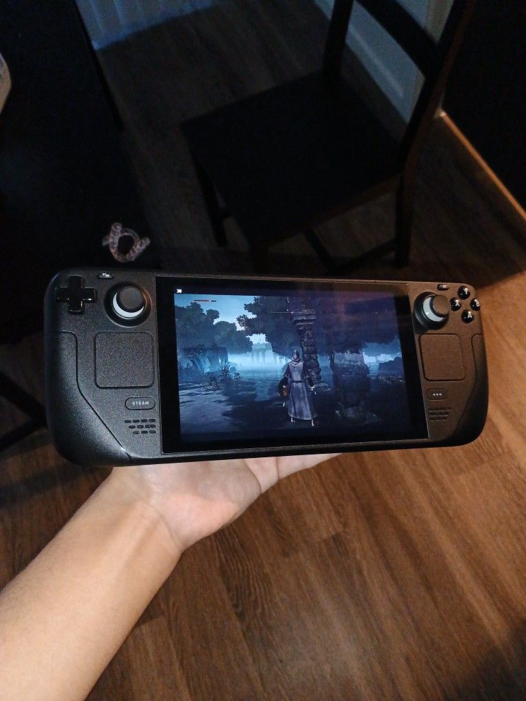 Steamdeck 512g Internal Storage (Plus a 512g Micro SD card)