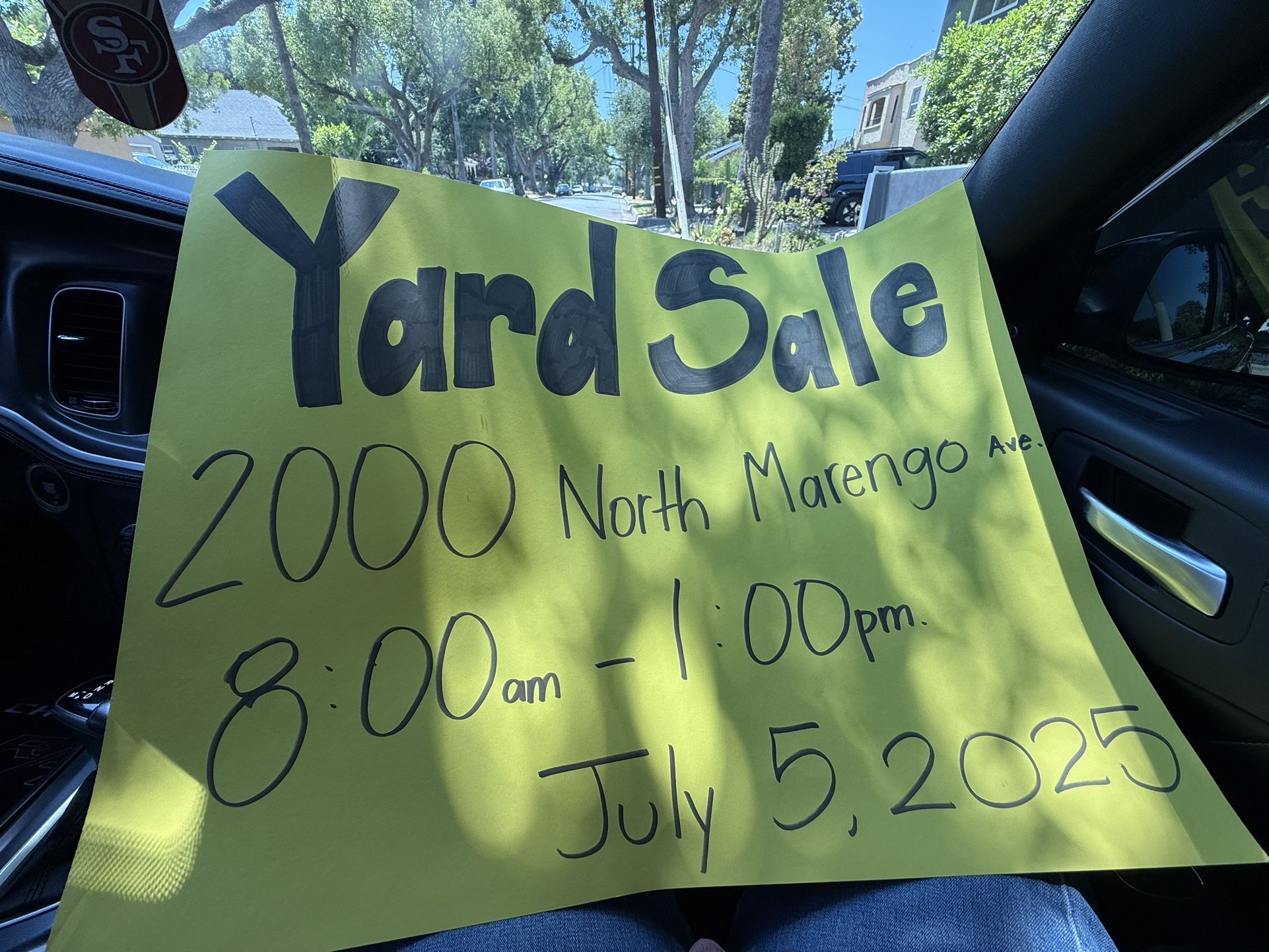 Family Yard Sale