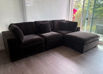 Dark Espresso Arhaus Sectional
