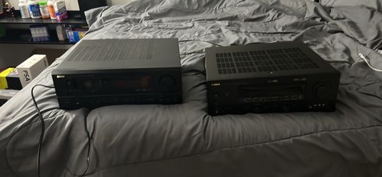 Denon and Yamaha receiver
