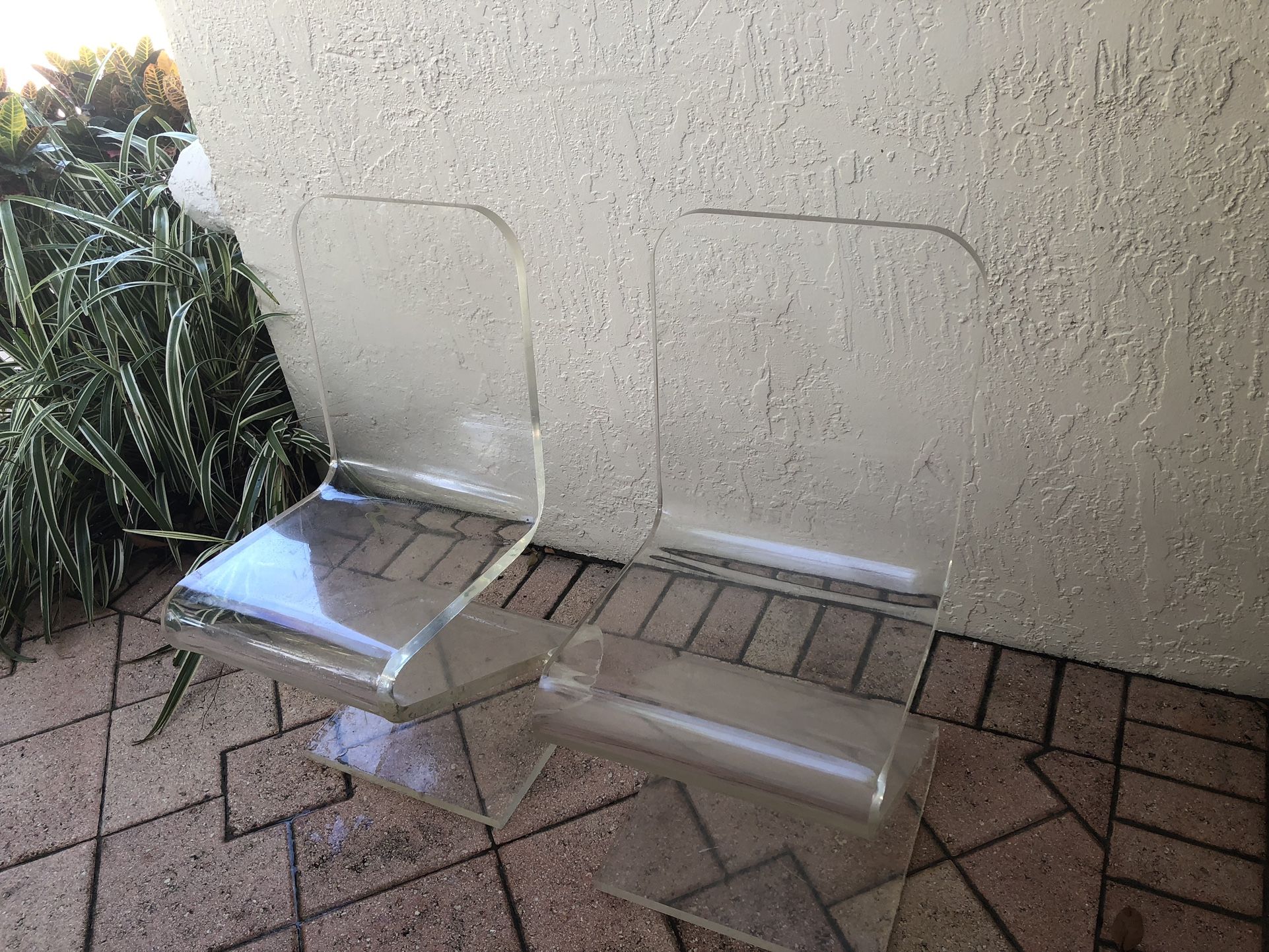 Lucite Clear Chair Or Chairs
