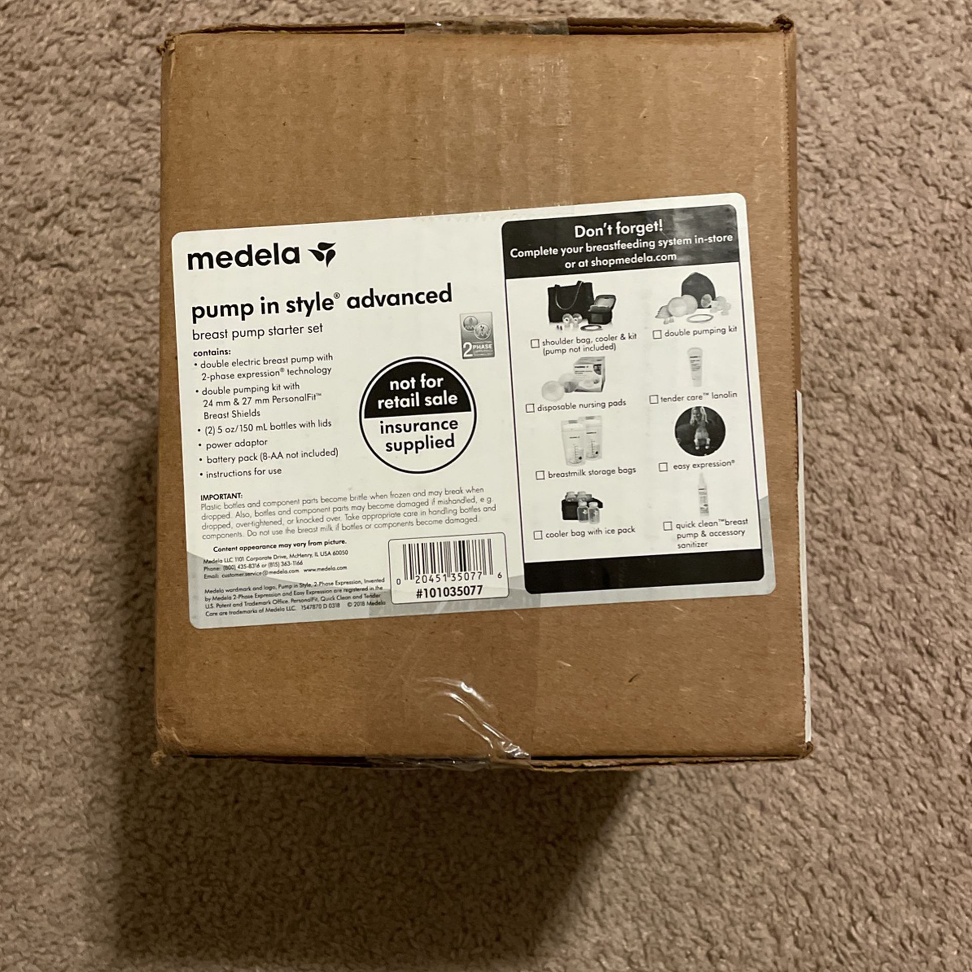 $40 OBO! Medela Pump In Style Advanced Breast Pump - New In Sealed Box 
