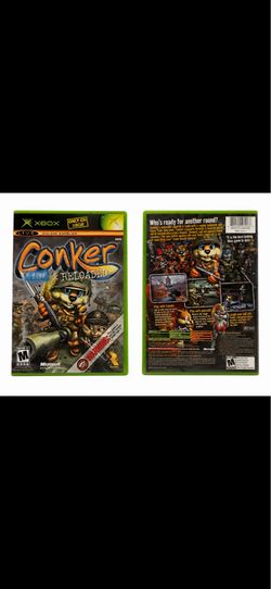 Xbox Conker: Live & Reloaded - Mint Complete in Box