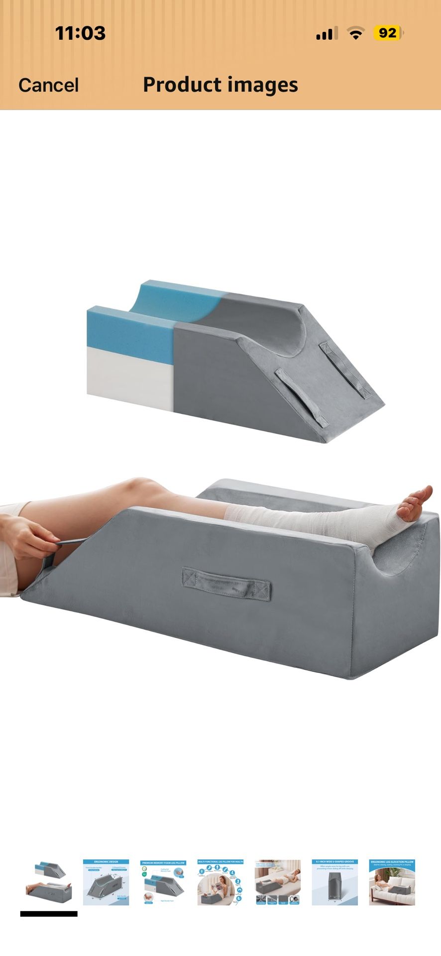 Elevation Leg Pillow