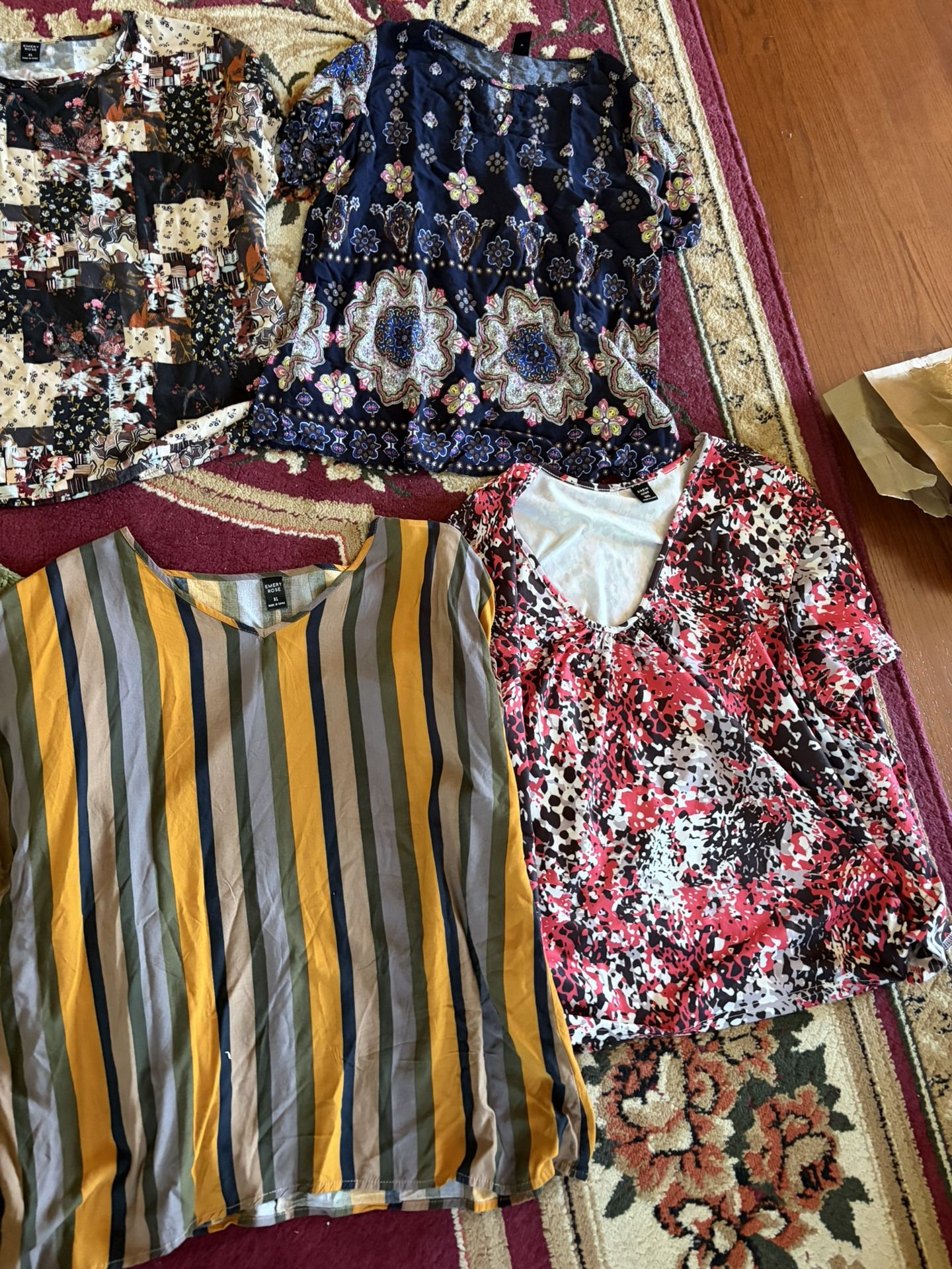 Bundle Of 6 Summer Tops Size Xl Or Large