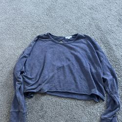 Colsie Blue Women’s Size S Thin Sweatshirt 