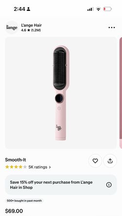 Lange smooth it brush