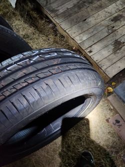 235/55/18 single Ironman tire