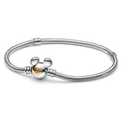 PANDORA 592514C00 925 Limited Disney 100th Anniversary Charm Bracelet New