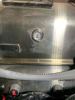 Weber Spirit E-210 BBQ Stainless Steel Natural Gas Grill