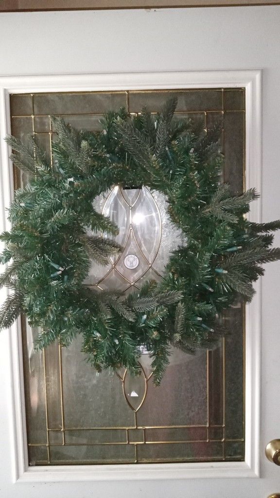 Large RGB Led Wreath Bethlehem Lights 