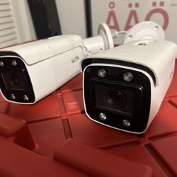 2× LTS LT‑CMIP7923LPR‑22 2 MP LPR Bullet IP Cameras 