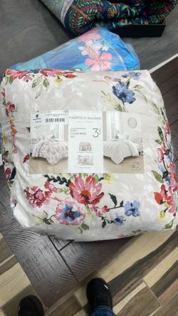 3pc reversible king comforter set