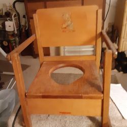 Vintage Potty Chair 