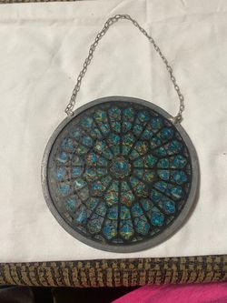Glassmasters Notre-Dame Rose Window Suncatcher