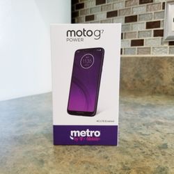 Brand New Motorola Moto G7 Power MetroPcs Android Phone