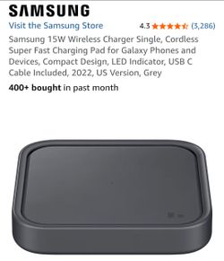 Samsung wireless charger.