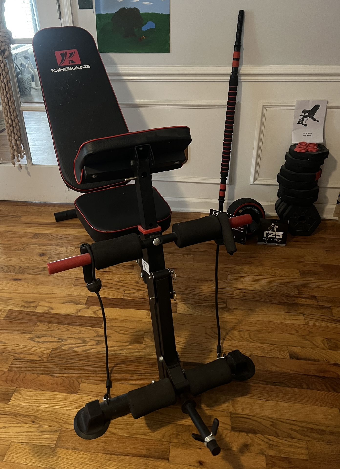 Weight Bench, Weights, Exercise Videos, Ab Roller