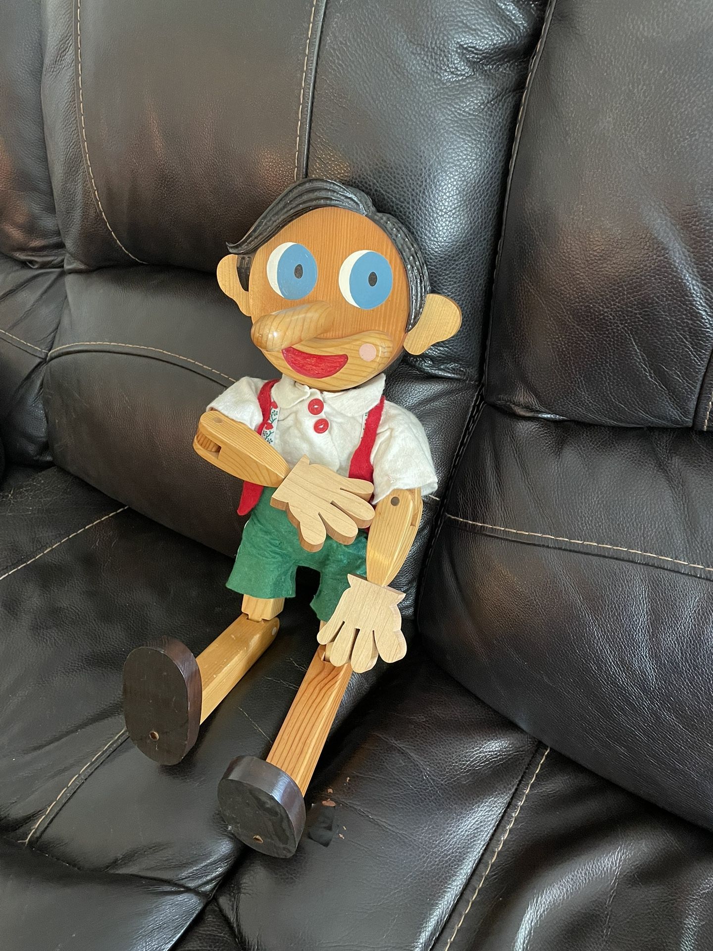 Wooden Pinocchio Doll