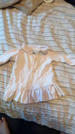 3m Ralph Lauren Baby Girl Polo Dress