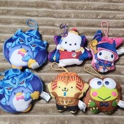 MCDONALD'S YU-GI-OH X SANRIO PLUSHIES TRADE
