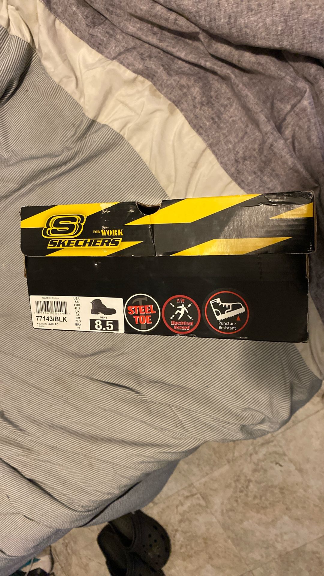 Skechers Work Steel Toe Boots