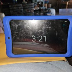 Blue Tablet For Kids