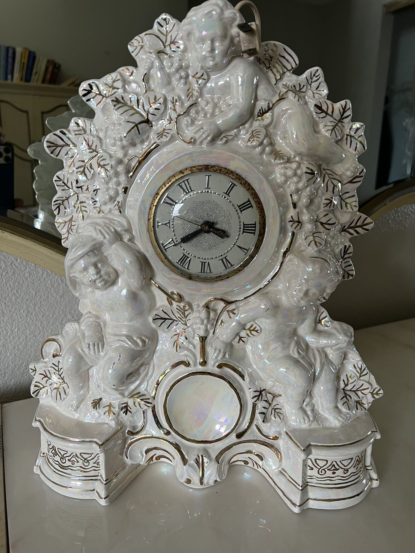 Antique electric clock