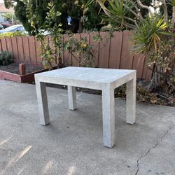 Edelman Shagreen Leather Coffee Table