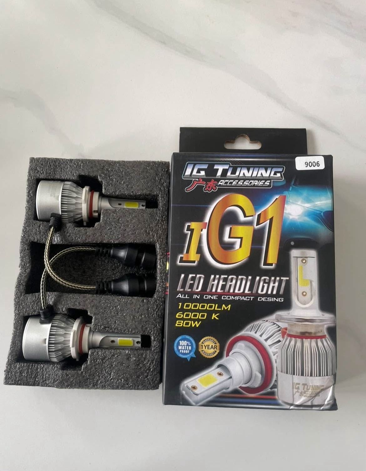 LED headlight 9006