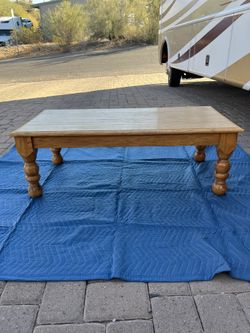 Solid Wood Coffee Table (really Impressed With The Quality Ngl)