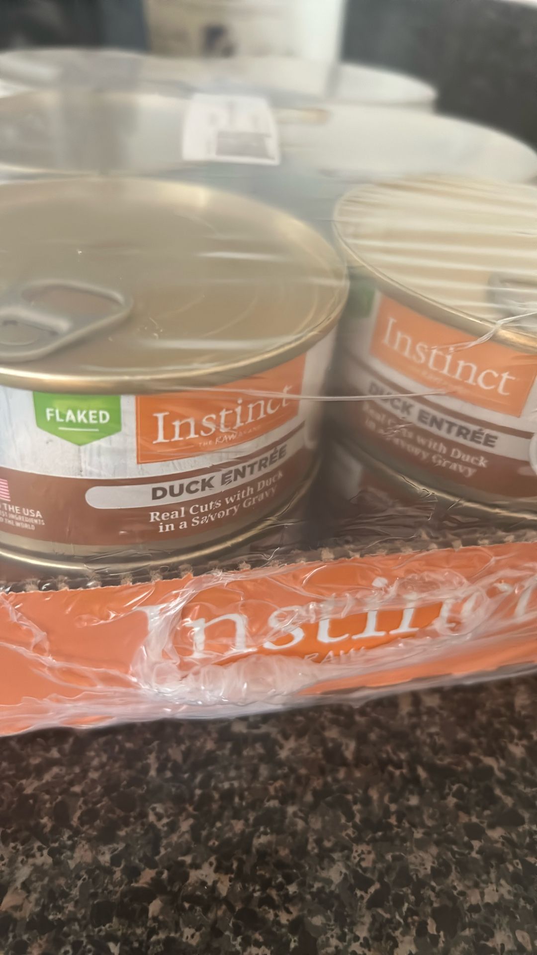 Instinct Flaked Duck Entrée Cat Food – 12 Pack (Cans)