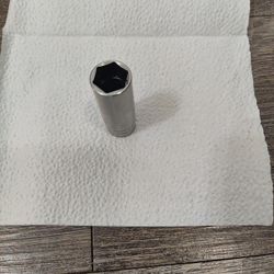 Snap On 6 Point  14mm 1/4" Drive Deep Socket