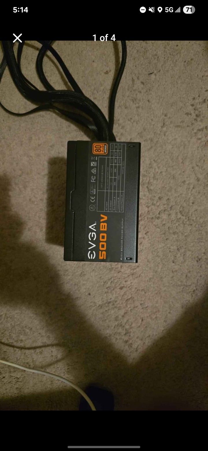 500w 80 Plus Bronze