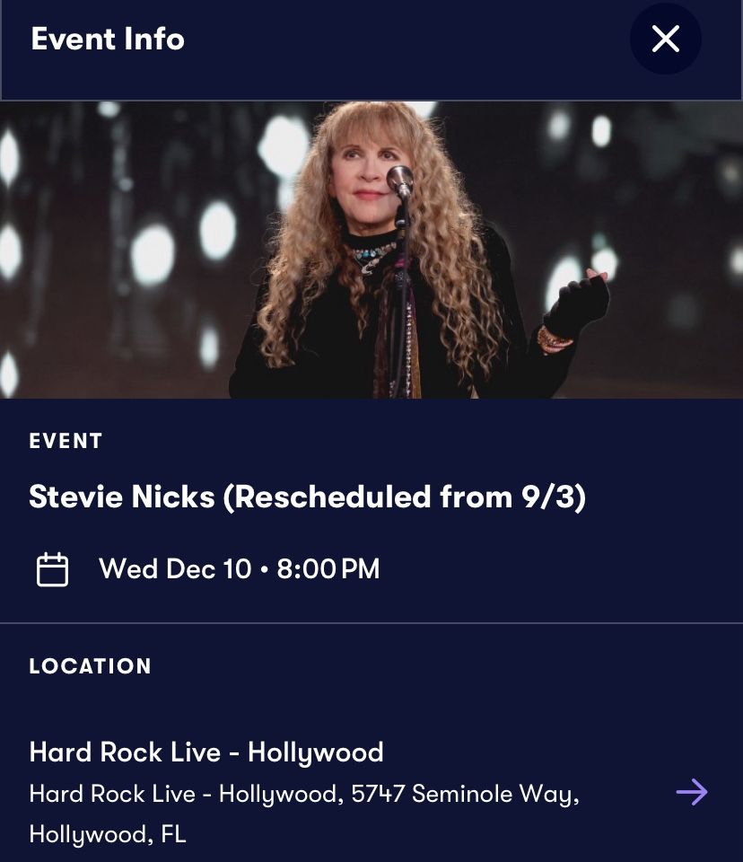 Stevie Knicks | Wed Dec 10