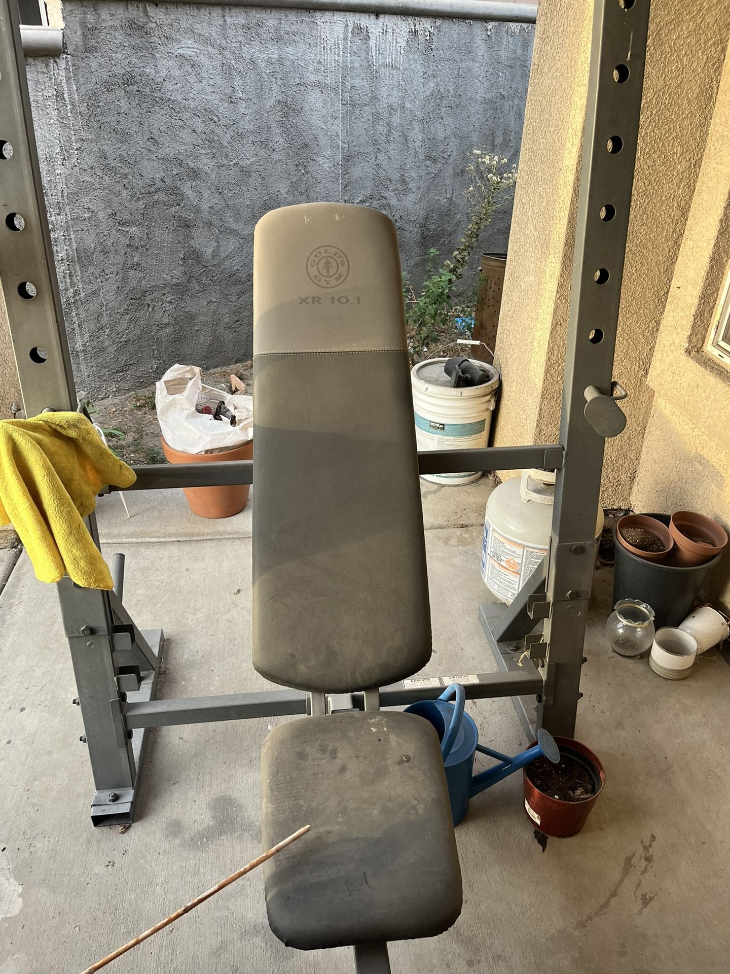Olympic workout bench