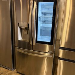 LG Refrigerator French Door Knock Knock 3 Doors