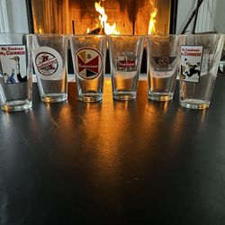Vintage Beer Glasses 