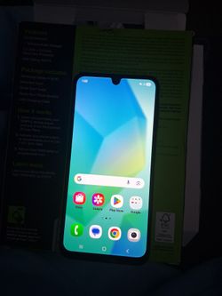 Samsung a16 5g used 1 week 100 cash