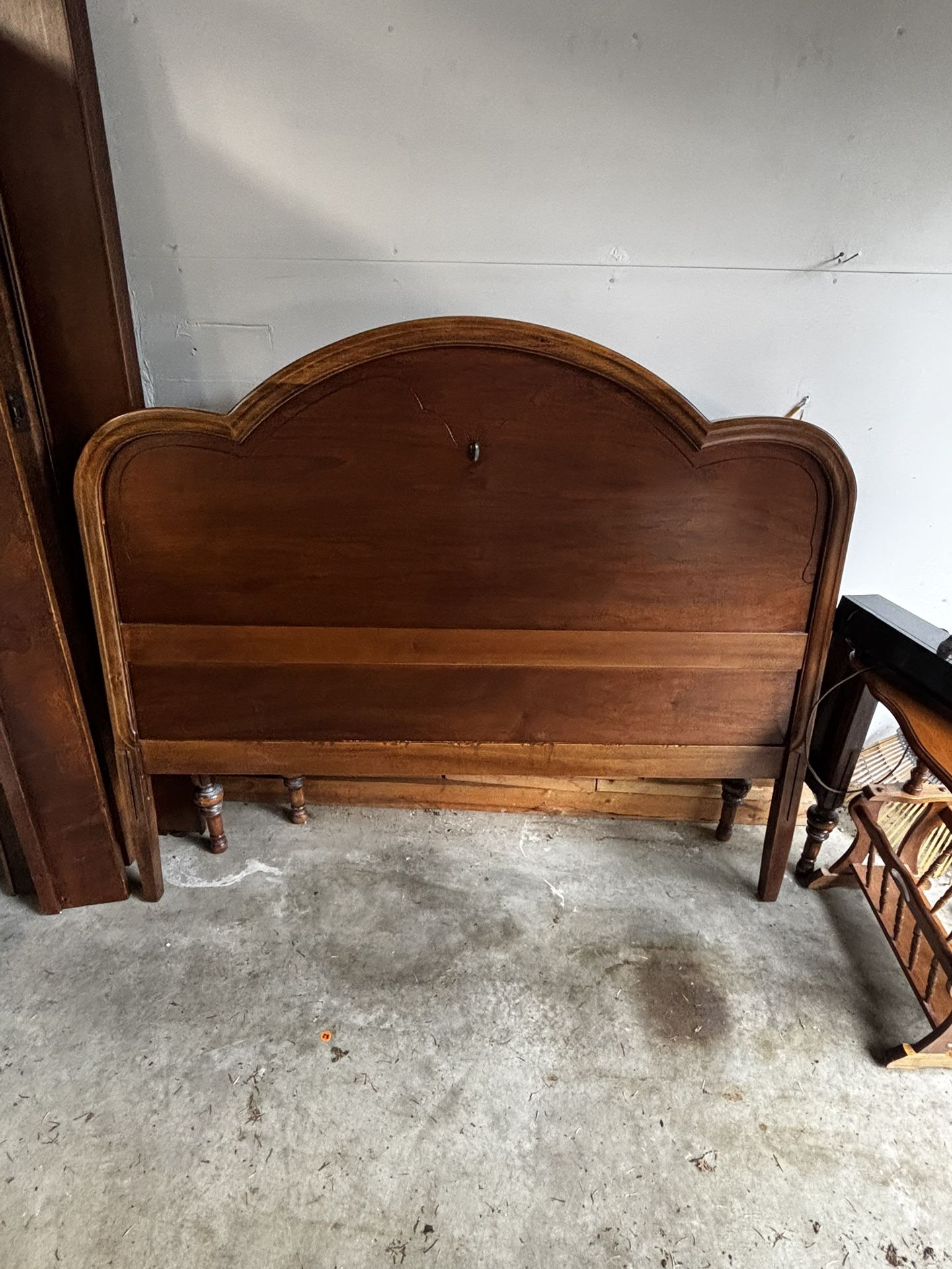 Free Full Size Bed Frame + Mattress & Box Spring