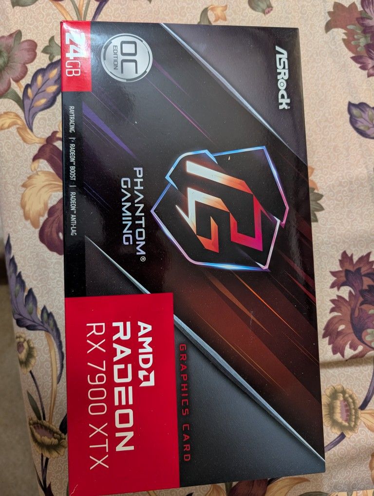 ASRock AMD Radeon RX 7900 XTX Phantom Gaming OC Edition