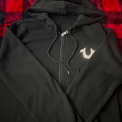 True religion zip up.