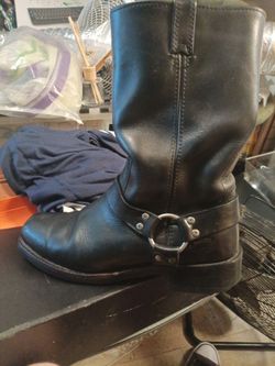 Harley Davidson motorcycle boots