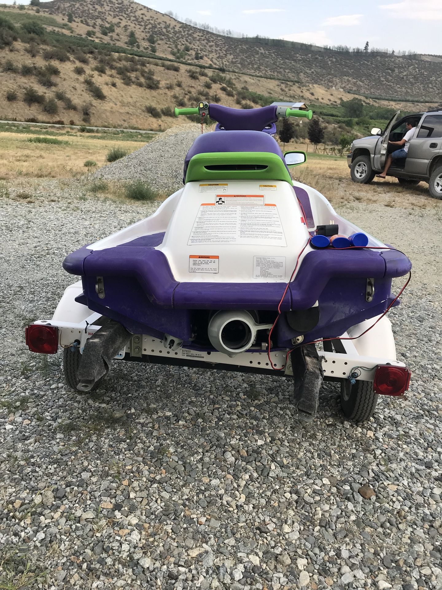 1996 Kawasaki ZXI 900 Jet Ski with Trailer - $3200 (Manson, WA
