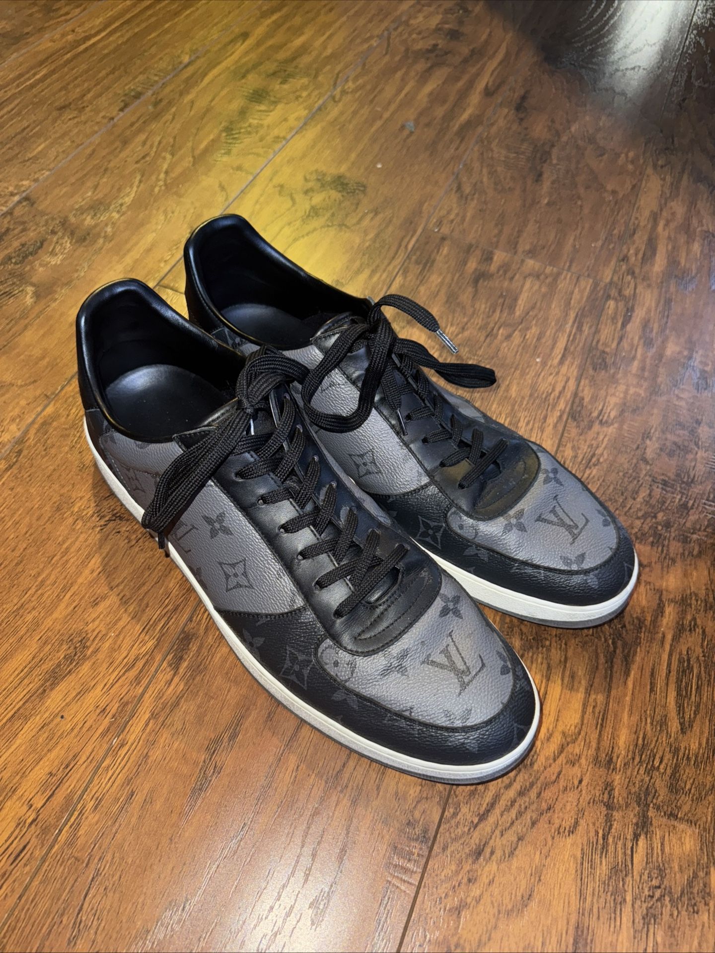 Louis Vuitton Monogram Rivoli Sneakers Size 12 Used No Box