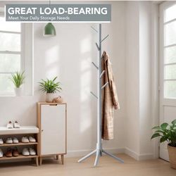 Floor coat rack