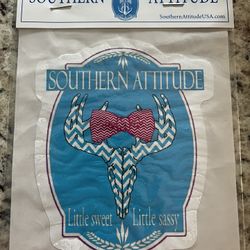 Southern Attitude Decal/Sticker